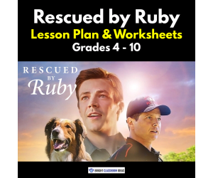 'Rescued by Ruby' Lesson Plan & Worksheets | Grades 4 - 10