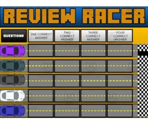 Review Racer (Google Slides Game Template)