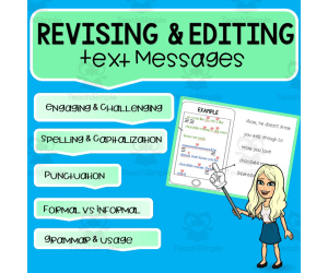 Revising and Editing Text Messages Activity