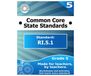 RI.5.1 Fifth Grade Common Core Lesson