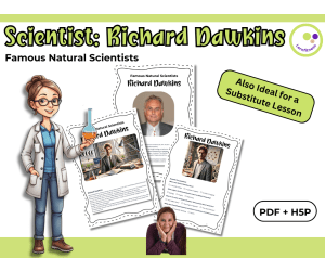 Richard Dawkins – Fact Sheet, Quiz & Interactive PDF incl. H5P