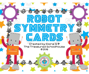 Robot Symmetry Cards