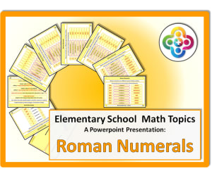 Roman Numerals for Elementary Math