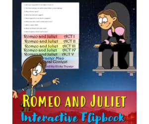 Romeo and Juliet Interactive Flipbook