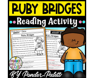 Ruby Bridges Reading Activity + Answers