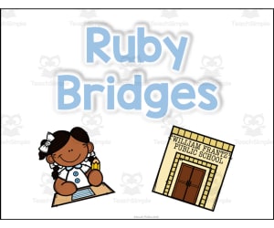 Ruby Bridges Timeline Cut and Paste
