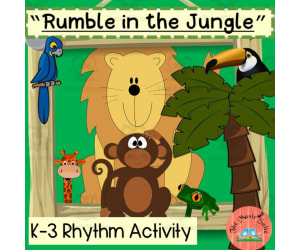 Rumble in the Jungle Rhythm Activity