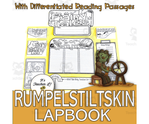 Rumpelstiltskin Lapbook Project Reading & Writing Grades 3 4 5 ELA