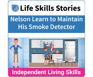 Safety Life Skills: Nelson Learn to Maintain His Smoke Detector