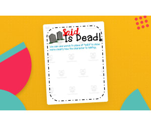 Said is Dead Anchor Chart