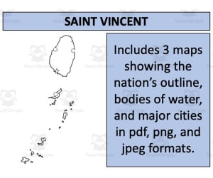 Saint Vincent Map Resources
