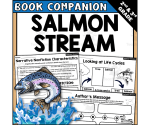 Salmon Stream Read Aloud Book Companion Activities for IRA
