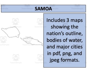 Samoa Map Resources
