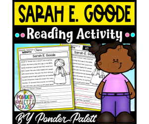 Sarah E. Goode Reading Activity + Answers