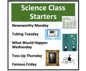 Science Ignition: 200 Days of Engaging Starters for Grades 6-12