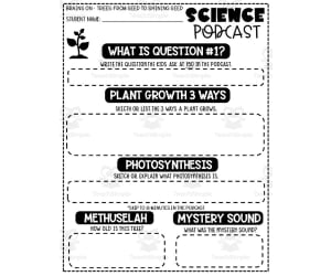 Science Podcast Packet