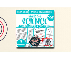 Science Reading Comprehension - Physical and Chemical Properties (PDF)