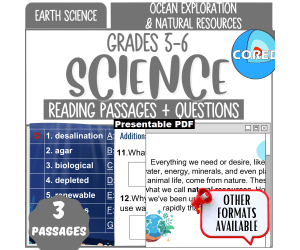 Science Reading Ocean Exploration & Natural Resources Presentable PDF