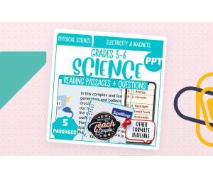 Science Reading Passages on Electricity and Magnets (PPT)