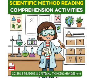 Scientific Method Reading Comprehension Passages with Questions