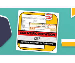 Scientific Notation QUIZ