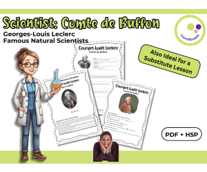 Scientist Comte de Buffon – Fact Sheet, Quiz and Interactive Exercises