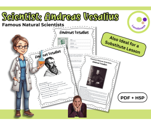 Scientist: Vesalius – Fact Sheet, Quiz, and Interactive Exercises
