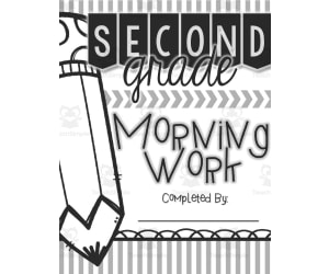 Second Grade Morning Work Workbook