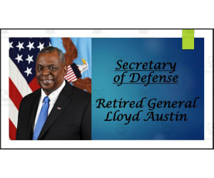 Secretary of Defense Lloyd Austin Biography PowerPoint