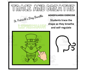SEL: LEPRECHAUN Mindfulness Calming Activity St. Patrick's Day