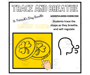 SEL: LUCKY COINS Mindfulness Calming Activity St. Patrick's Day