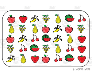 Semantic Themed Activity Boards Set 1: FRUITS