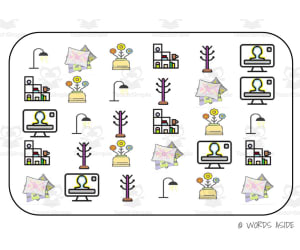Semantic Themed Activity Boards Set 15: HOUSEHOLD DECOR