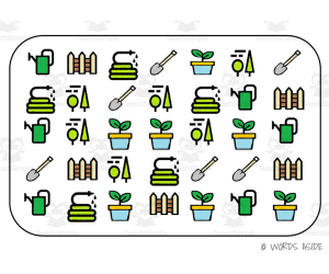Semantic Themed Activity Boards Set 16: GARDENING
