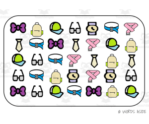 Semantic Themed Activity Boards Set 21: ACCESSORIES