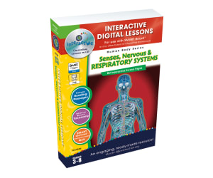 Senses, Nervous & Respiratory Systems - Digital Lesson Plan Gr. 5-8 - FLASH-MAC