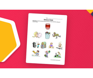 Senses Taste Worksheet