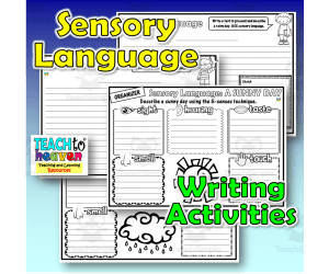 Sensory Language: Descriptive Writing Activities 2