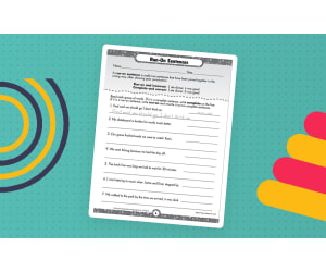 Sentences Printable Workbook