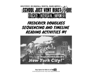 Sequencing Activities: Frederick Douglass | Nonfiction Passage with Questions
