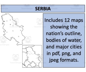 Serbia Map Resources