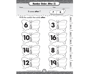 Sets, Counting, Number Order and Larger & Smaller