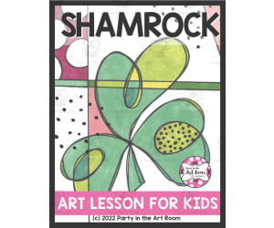 Shamrock Art Lesson for Kids