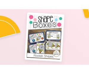 Shape Intervention Bins: Rocket Shapes
