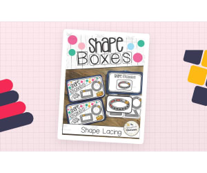 Shape Intervention Bins: Shape Lace