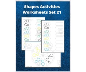 Shapes Activities Worksheets Set 21