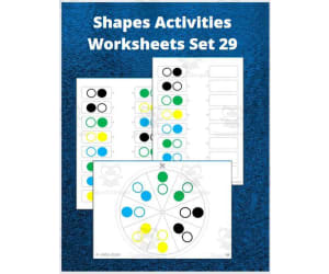 Shapes Activities Worksheets Set 29