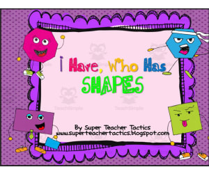Shapes Game: I Have - Who Has