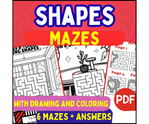 Shapes Mazes (PDF)