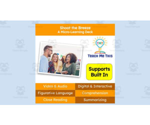 Shoot the Breeze | Figurative Language Activity | Micro-Learning Deck
